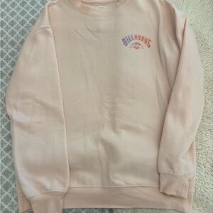 Billabong Light Pink Fleece Pullover